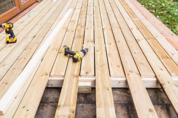 Damaged Deck Boards Repair in Sterling Heights