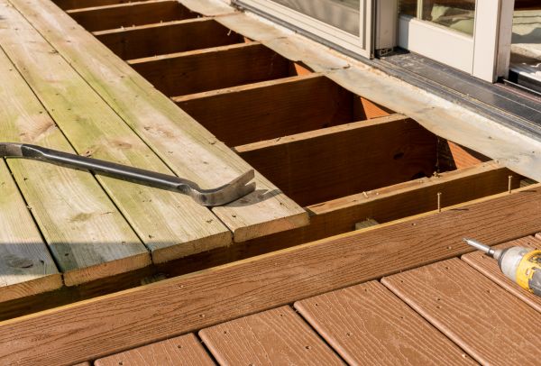 Old Deck Repair in Sterling Heights