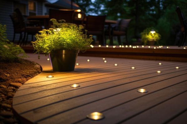 Ground Level Deck Construction in Sterling Heights