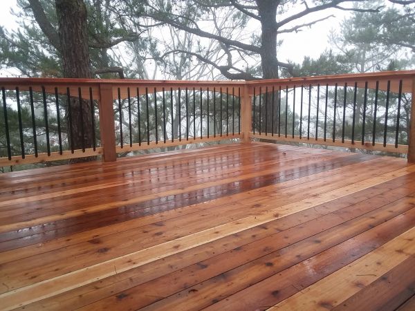 Cedar Deck Repair in Sterling Heights